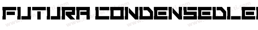 Futura Condensedledi字体转换